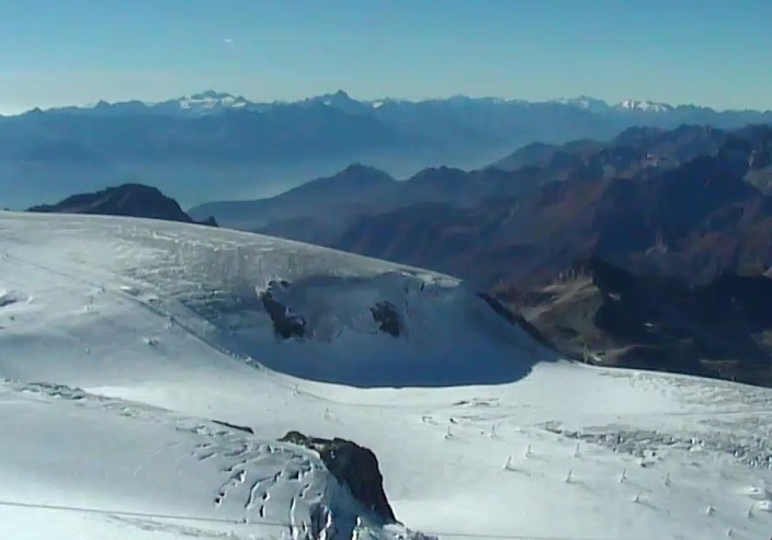 Zermatt ski slopes October 2017